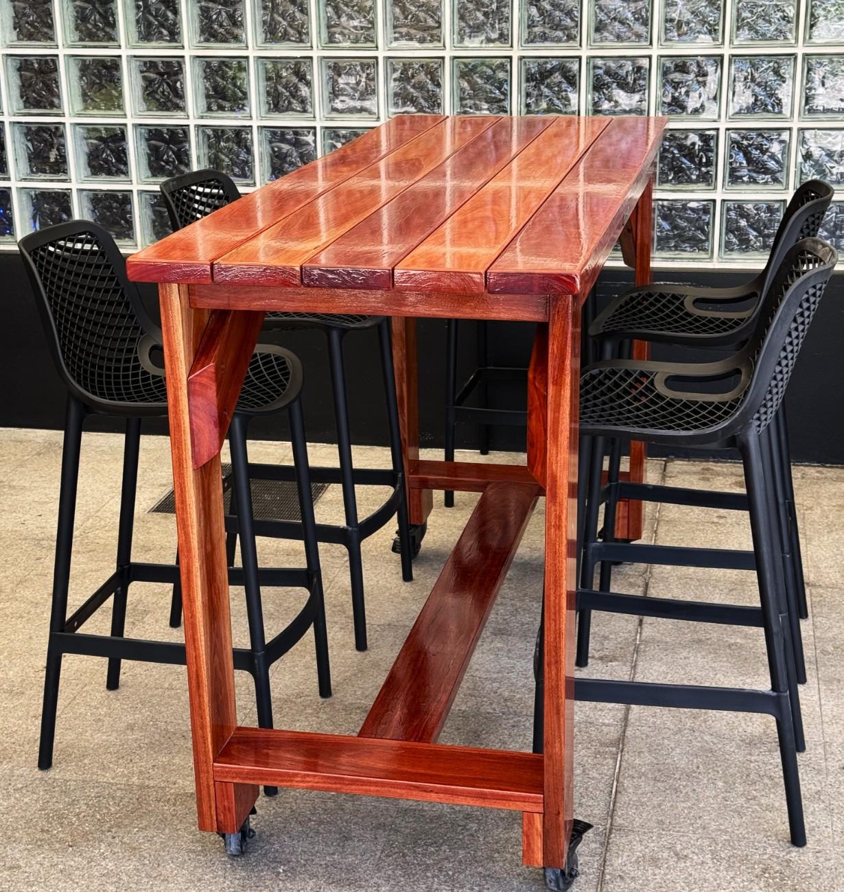 Wood Bar Tables
